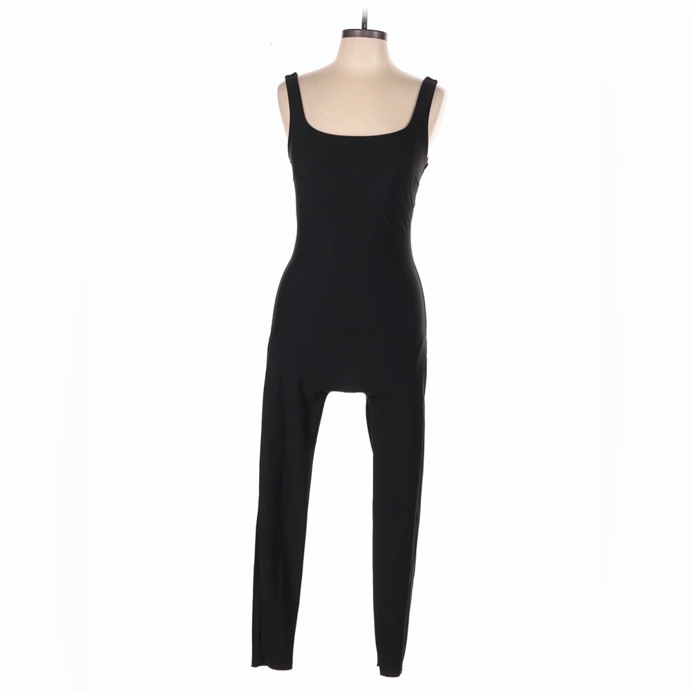 NWT Popilush Black Women's Square-Neck Jumpsuit Large - Picture 12 of 16